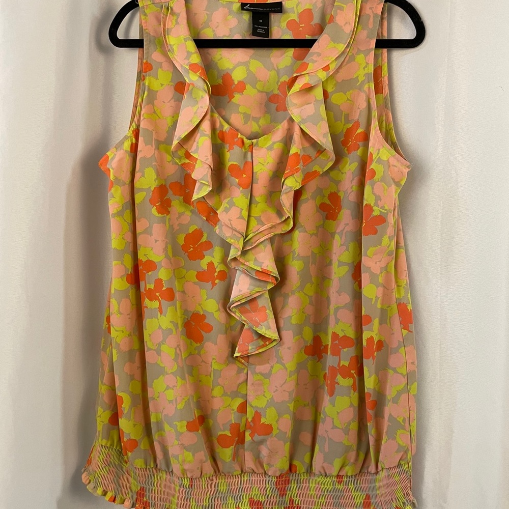 Lane Bryant ruffled tank